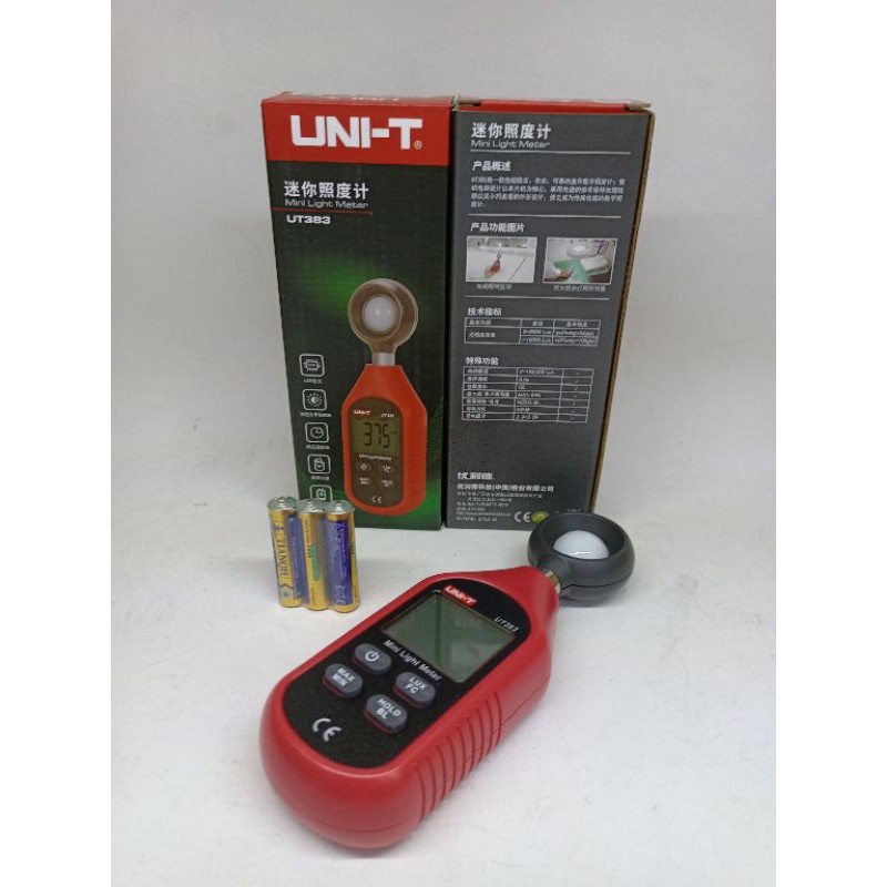 uni-t-ut383-mini-light-meter-lux-meter-digital-เครื่องวัดมิเตอร์ขนาดเล็ก-มัลติมิเตอร์วัดแสงขนาดเล็ก