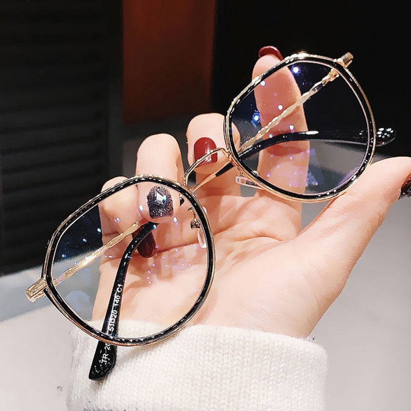 ภาพหน้าปกสินค้าแว่นตา ป้องกันรังสียูวี ป้องกันความเมื่อยล้า แฟชั่นสําหรับผู้หญิง จากร้าน jewelrydream2050.th บน Shopee