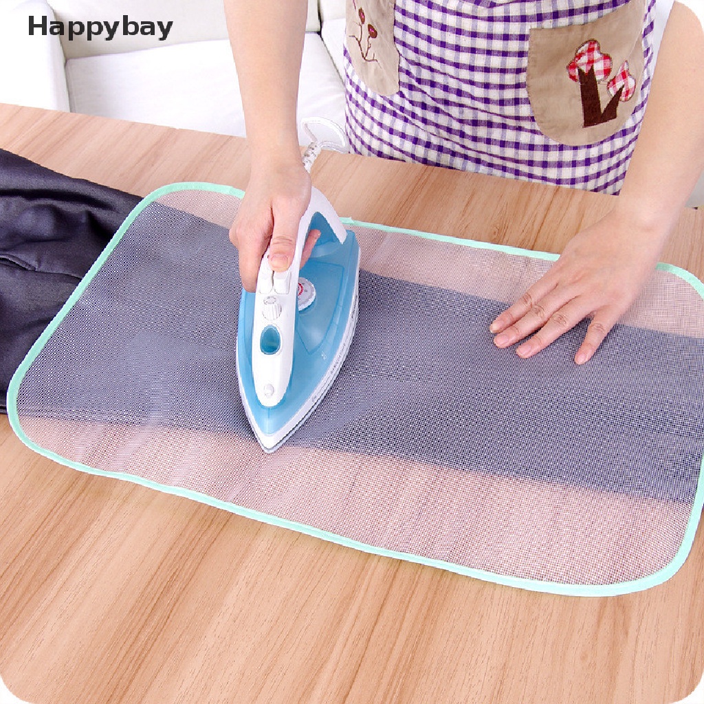 ภาพสินค้า(Happybay) ผ้าตาข่ายรีดผ้า ป้องกันเสื้อผ้าที่ละเอียดอ่อน 1 ชิ้น จากร้าน happybay.th บน Shopee ภาพที่ 5