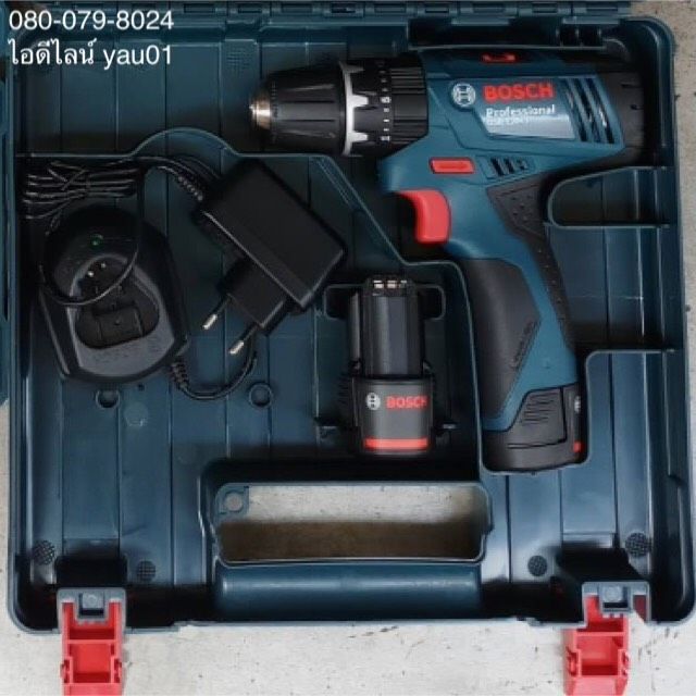 สว่านแบต-สว่านไร้สาย-bosch-gsb-120-li-แท้-12-โวลต์-1-5-แอมป์
