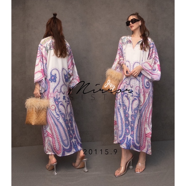 code-20115-9-เดรสทรงใส่สบาย-เดรสทรงหลวม-เดรสไปทะเล-งานป้าย-mirrorsister