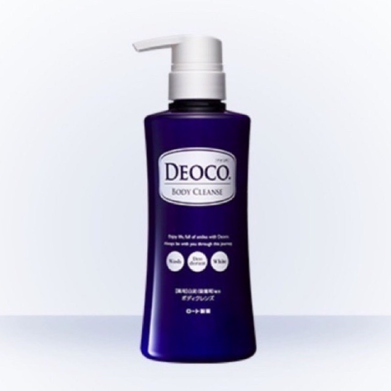 Rohto ผลิตภัณฑ์อาบน้ำลดกลิ่นเหงื่อ Deoco Medicated Body Cleanse 350ml ...