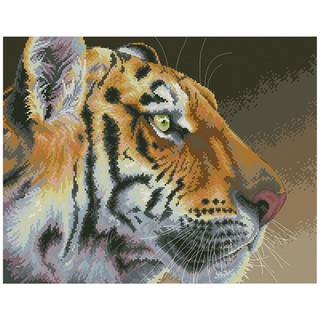 ชุดปักครอสติช เสือ ราชาแห่งป่า (Tiger Cross stitch kit)