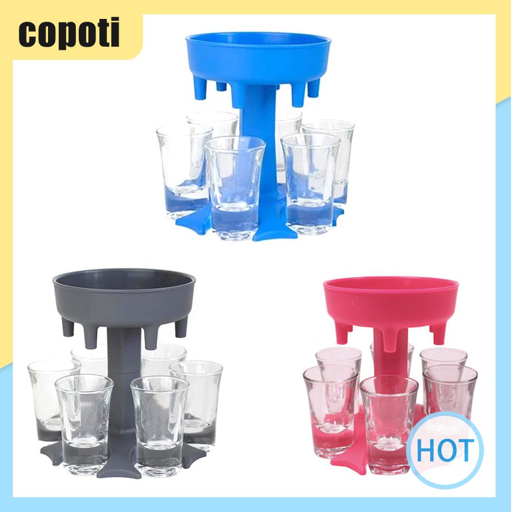 ภาพหน้าปกสินค้าCopoti ที่จ่ายเครื่องดื่ม ไวน์ วิสกี้ เหล้า แบบ 6 ช็อต จากร้าน copoti.th บน Shopee