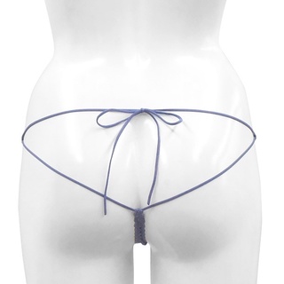 Annebra กางเกงใน ทรงจีสตริงแฟชั่น ผ้าลูกไม้ G-String Fashion Panty รุ่น AU3-868 สีม่วง