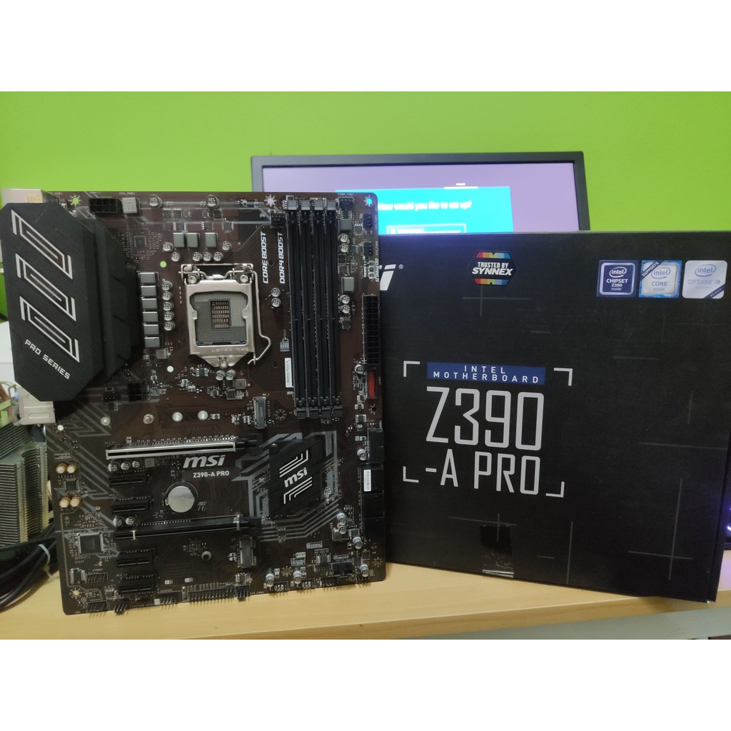 เมนบอร์ด [1151v2] MSI Z390-A PRO มือสอง | Shopee Thailand