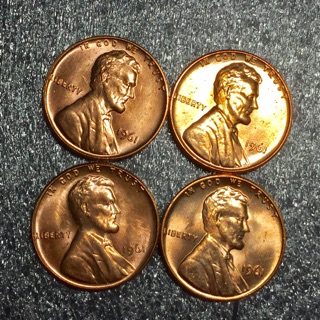 🇺🇸 เหรียญ US - Lincoln Memorial Cent ปี 1961 P