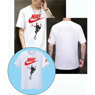 Nike Air Dri Fit เสื้อยืดผู้ชายสั้นสําหรับผู้ชายผ้าฝ้ายเสื้อยืด #30090 #$N