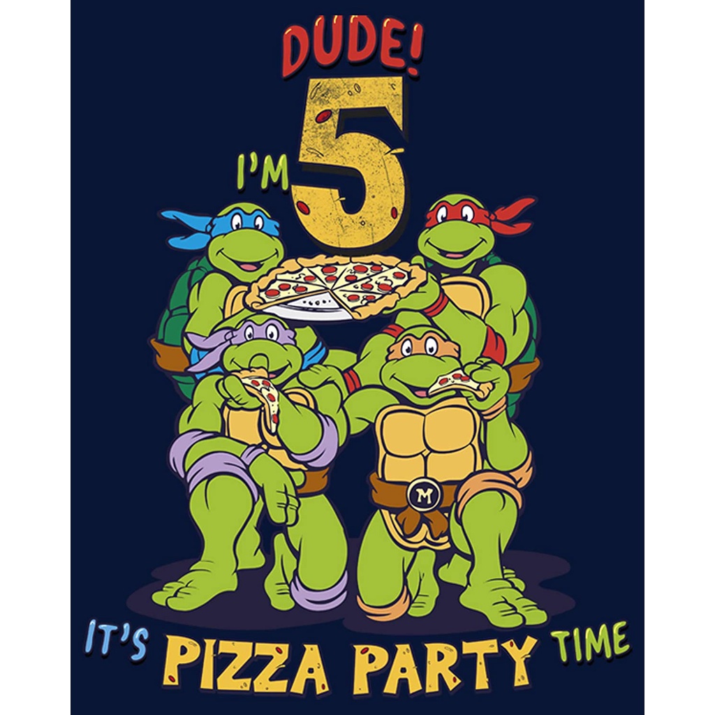 100-cotton-เสื้อ-ยืด-ผ้า-มัด-ย้อม-teenage-mutant-ninja-turtles-5th-birthday-pizza-party-t-shirt-men-เสื้อ-ยืด-ผู้ชาย-คอก