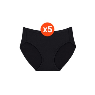 Wacoal Bikini Panty กางเกงในรูปแบบบิกินี่ รุ่น WU1C34/WU1F34 สีดำ (BB)