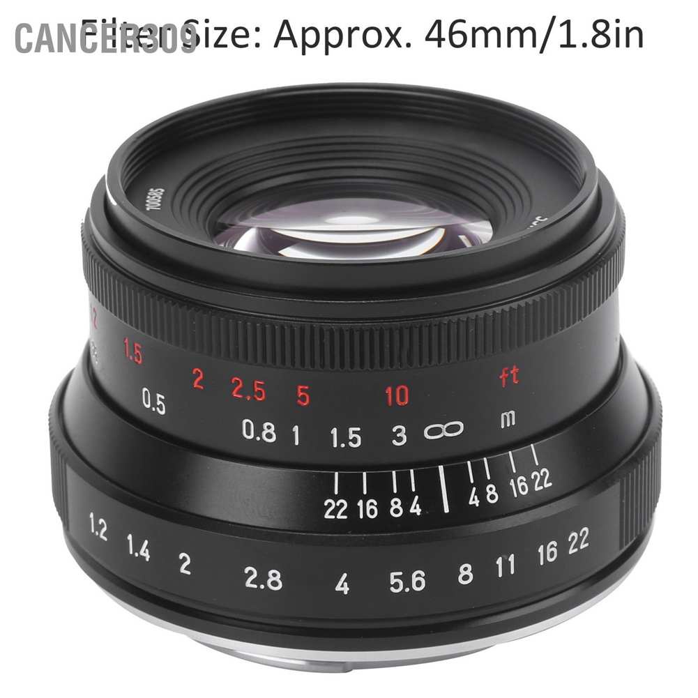 cancer309-7artisans-35mm-f1-2-ii-large-aperture-lens-for-canon-eos-m5-m6-m6ii-m-camera