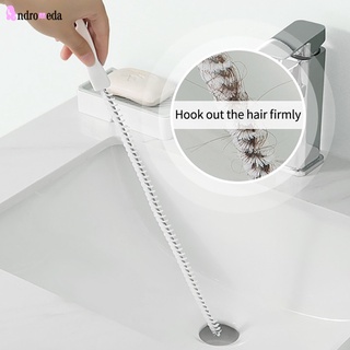 45cm Sewer Bendable Dredging Pipe Sink Cleaning Hook Bathroom Hair Deep Removal Tool