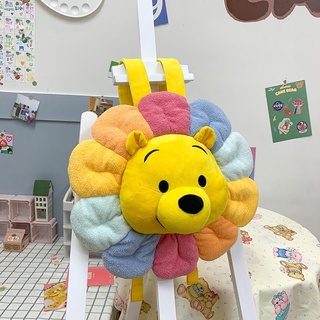 💥Hot sale🎊👜2022 New Winnie the Pooh Student Small Backpack Sunflower Plush Doll Bag Backpack Doll Bag