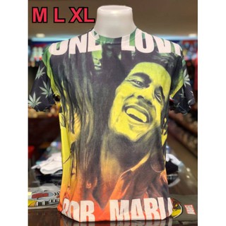 เสื้อฮิปปี้👀เสื้อวงร็อค 🍃🍁🍁Bob Marley.🍁🍁