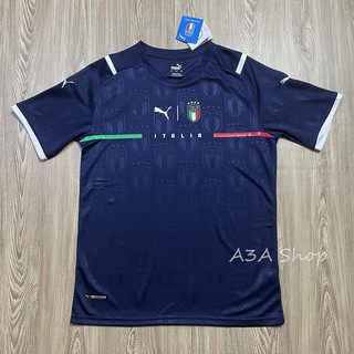 สินค้า เสื้อทีมฟุตบอล เสื้อบอลผู้ใหญ่ เสื้อสโมสรทีม Italy ปี 22 เนื้อผ้าโพลีเอสเตอร์ งานดีมาก คุณภาพเกรด AAA