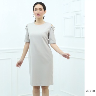 AMILA Dress VE-D134 by VERONIQA cotton สล๊าฟ IGPU20-2-SL7