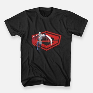 T-shirt  กระหน่ํา Aka G Force Gatchaman Gatchaman เสื้อยืด สีดํา สําหรับผู้ชายS-5XL