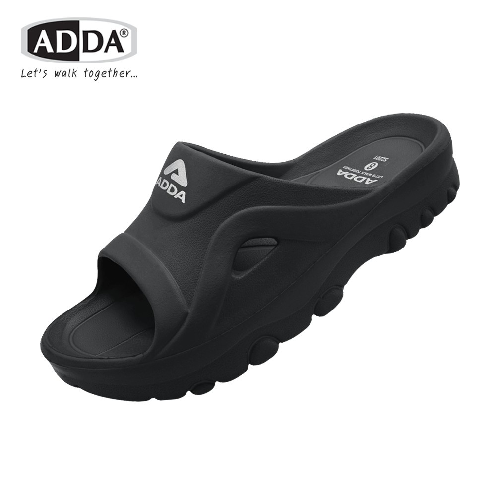 ราคาและรีวิวADDA  ร้องเท้าแตะแบบสวม ยางนิ่ม แอดด้า Comfort EVA Slide Sandal 52201