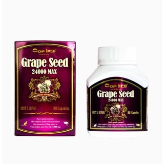 Grape seed Extract 24,000mg 180 เม็ด