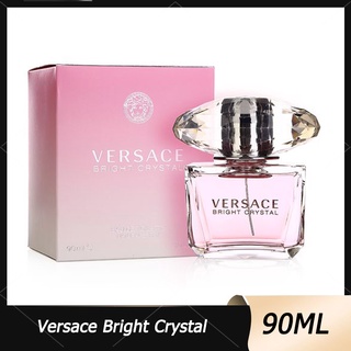 💞น้ำหอมที่แนะนำ Versace Bright Crystal For Female -  Floral and fruity 90ml  💯 %แท้/กล่องซีล