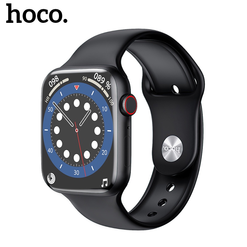 ภาพหน้าปกสินค้าHoco Y5 Pro 100% นาฬิกาข้อมือสมาร์ทวอทช์ เชื่อมต่อบลูทูธ 5.0 วัดอัตราการเต้นหัวใจ ความดันโลหิต กันน้ํา IP68 สําหรับเล่นกีฬา ฟิตเนส ทุกเพศ