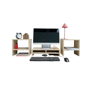 โปรโมชั่น : Besta ชั้นวางจอคอม ที่วางจอคอม ชุดวางจอ Angasso 3ชิ้นชุด มี 3 สีให้เลือก สุดคุ้ม มินิมอล