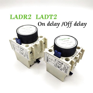 LADR2  LADT2  Time Delay Contect Block 0.1-30S มีแบบ On Delay/Off Delay