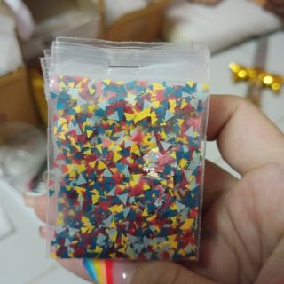 รหัสสีที่ 50 กลิตเตอร์ 10บาทสั่งขั้นต่ำ5ถุงขึ้นไปคละได้