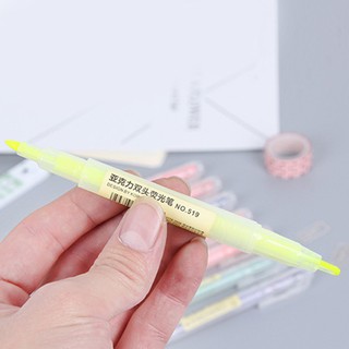 ปากกาไฮไลท์ 2 ด้าน สีสันสดใส