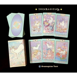 ไพ่ยูนิคอร์นสีพาสเทล Pastel Unicorn Tarot ไพ่ยิปซีแท้ ไพ่ยิปซีของแท้ลดราคา ไพ่ทาโร่ต์ ไพ่ออราเคิล Tarot Oracle Card Deck