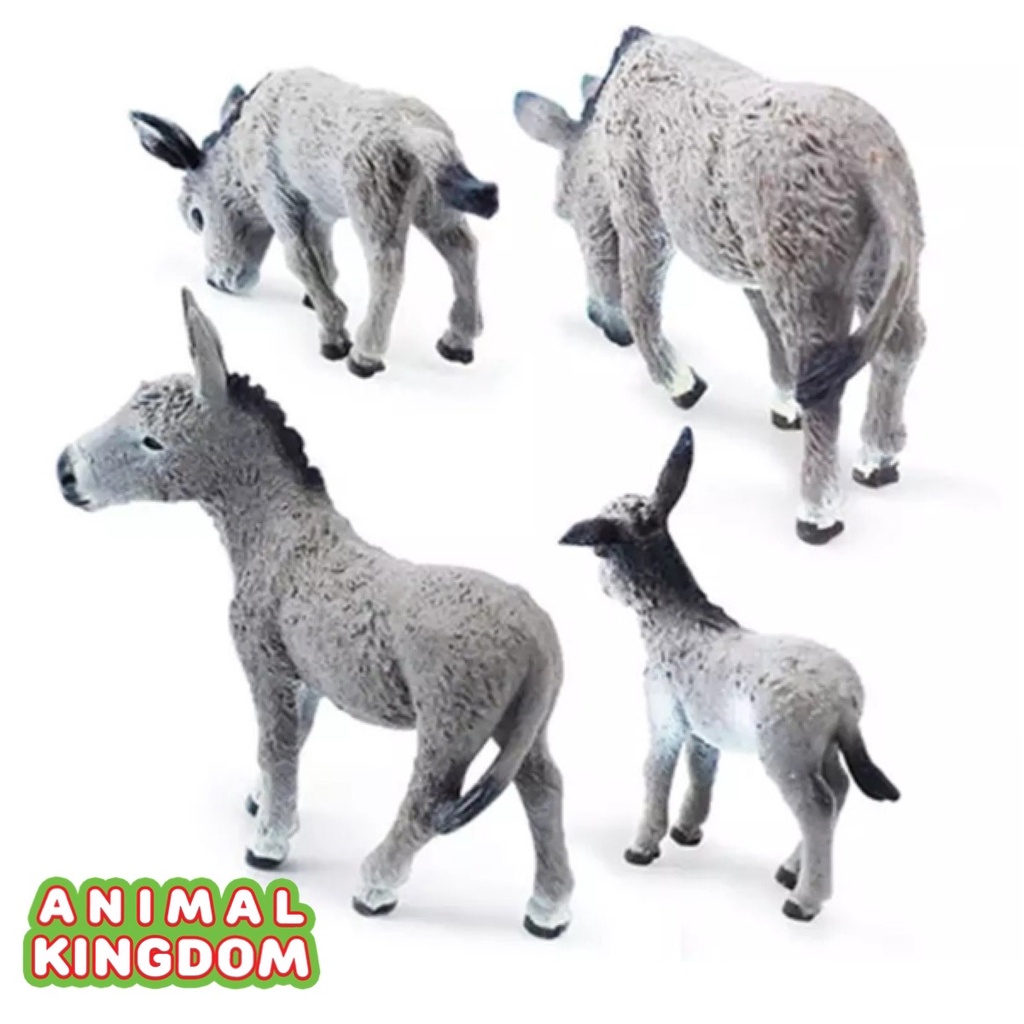 animal-kingdom-โมเดลสัตว์-ลา-พ่อแม่ลูก-ชุด-4-ตัว-จากหาดใหญ่