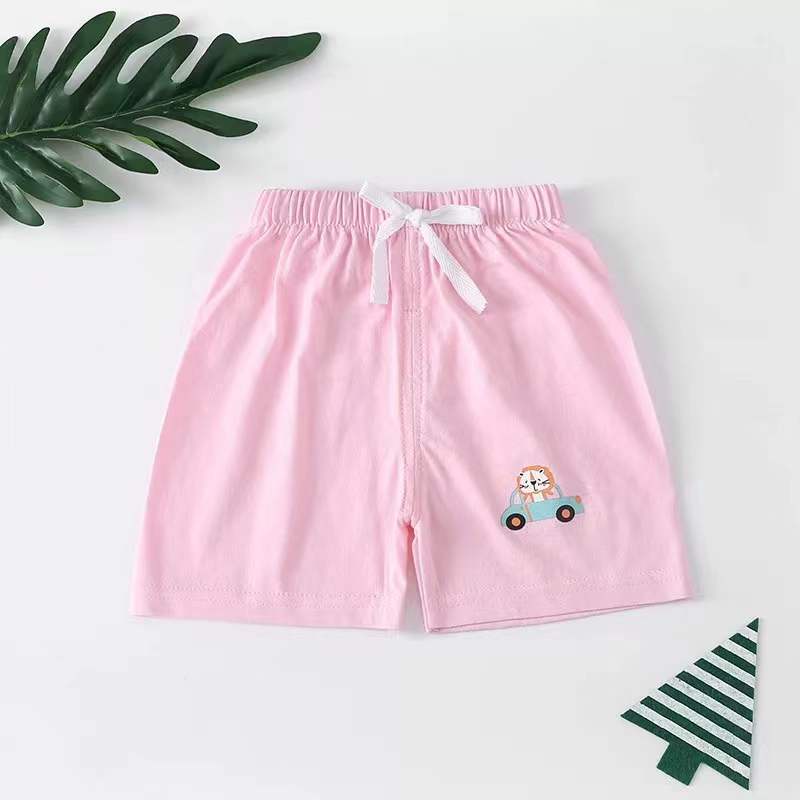 ภาพสินค้ากางเกงลำลองเด็กสีพื้น กางเกงขาสั้นเด็ก มีเชือก ผ้านิ่มใส่สบาย DK01 จากร้าน chenqiuman1992 บน Shopee ภาพที่ 8