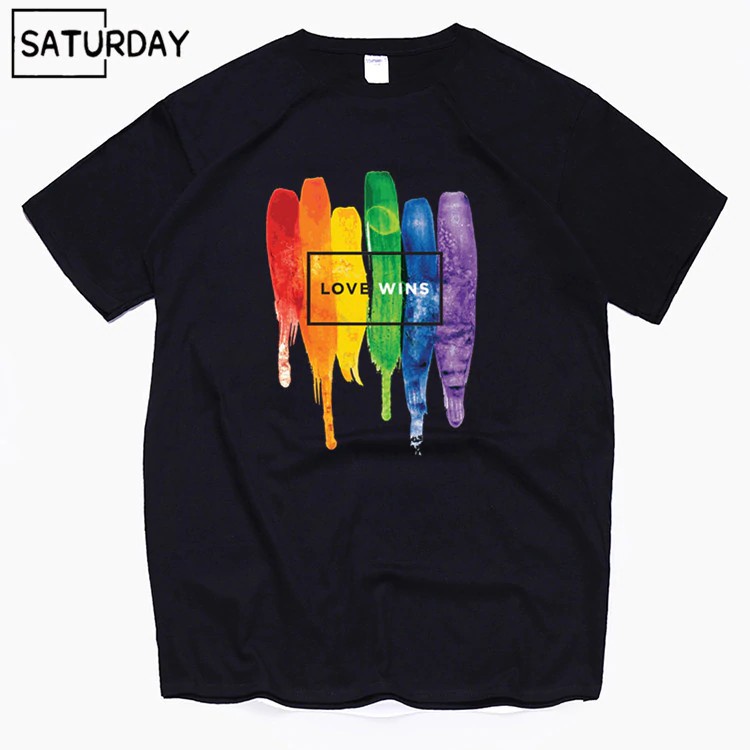 100-cotton-เสื้อยืดลําลอง-แขนสั้น-พิมพ์ลาย-pride-lgbt-gay-love-lesbian-rainbow-พลัสไซซ์-สีดํา-ของขวัญวันเกิด-สําหรับผ