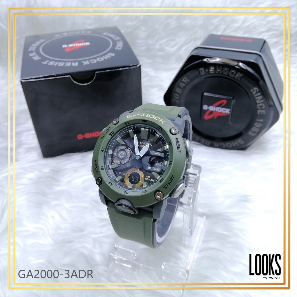 นาฬิกาข้อมือผู้ชาย-g-shock-รุ่น-ga2000-3adr-รับประกันแท้จากศูนย์-cmg