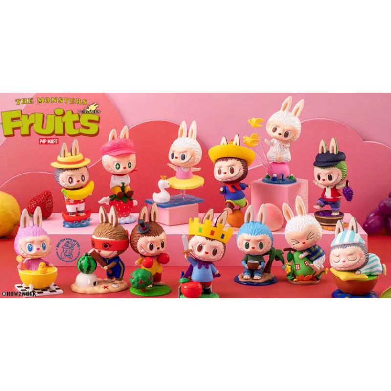 (แยกตัว) Labubu The monster fruit series × Popmart พร้อมส่ง | Shopee ...