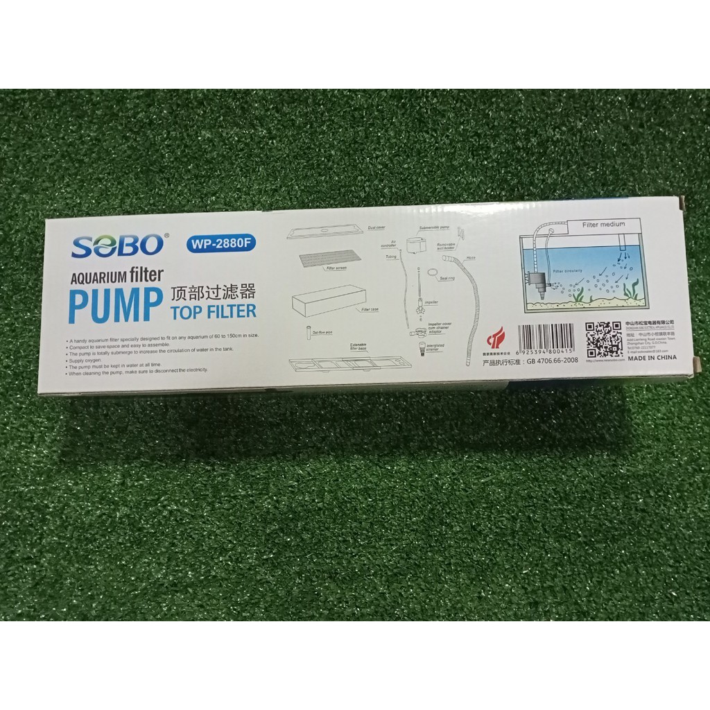 กรองบนตู้ปลา-sobo-wp-2880f-กรองบนเหมาะสำหรับตู้ขนาด-30-48-นิ้ว-wp2880f