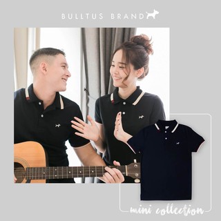 BULLTUS BRAND เสื้อโปโล สีดำ Mini Collection มี XXL