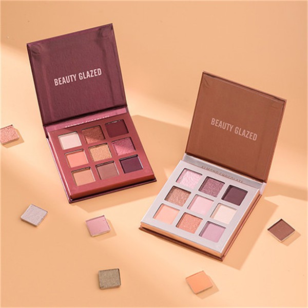 beauty-glazed-ใหม่-9-color-shimmer-matte-eyeshadow-palette-เครื่องสำอางค์กันน้ำอายแชโดว์-cod