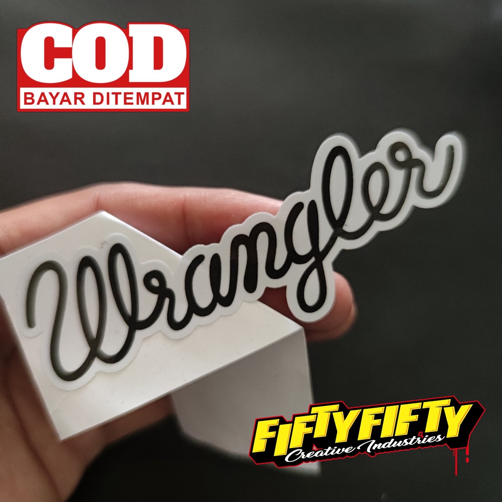 wrangler-สติกเกอร์-พิมพ์ลายลามิเนต-กันน้ํา-สําหรับติดตกแต่งหมวกกันน็อค-รถจักรยานยนต์