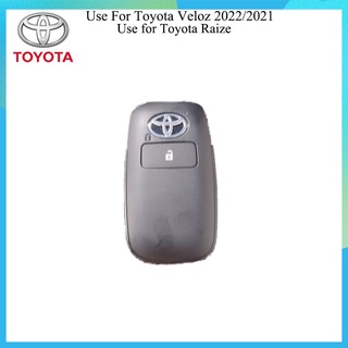 ภาพขนาดย่อของภาพหน้าปกสินค้าเคสกุญแจรีโมทรถยนต์ แบบหนัง TPU ใส สําหรับ Toyota Raize VELOZ 2022 VELOZ 2021 จากร้าน adorefit.th บน Shopee