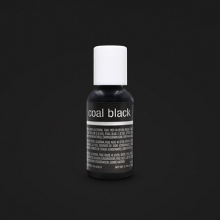 ภาพขนาดย่อของภาพหน้าปกสินค้าChefmaster Coal Black Liqua-Gel Food Coloring 20 ml (5101) /0.7oz สีเจลผสมอาหาร สีดำ จากร้าน allforbaking บน Shopee