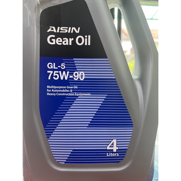 aisin-น้ำมันเกียร์สังเคราะห์-ไอซิน-aisin-เกรด-75w-90-gl-5-ขนาด-4ลิตร