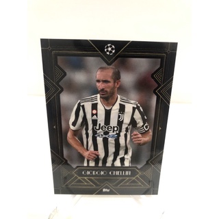 2021-22 Topps Deco UEFA Champions League Soccer Cards Juventus