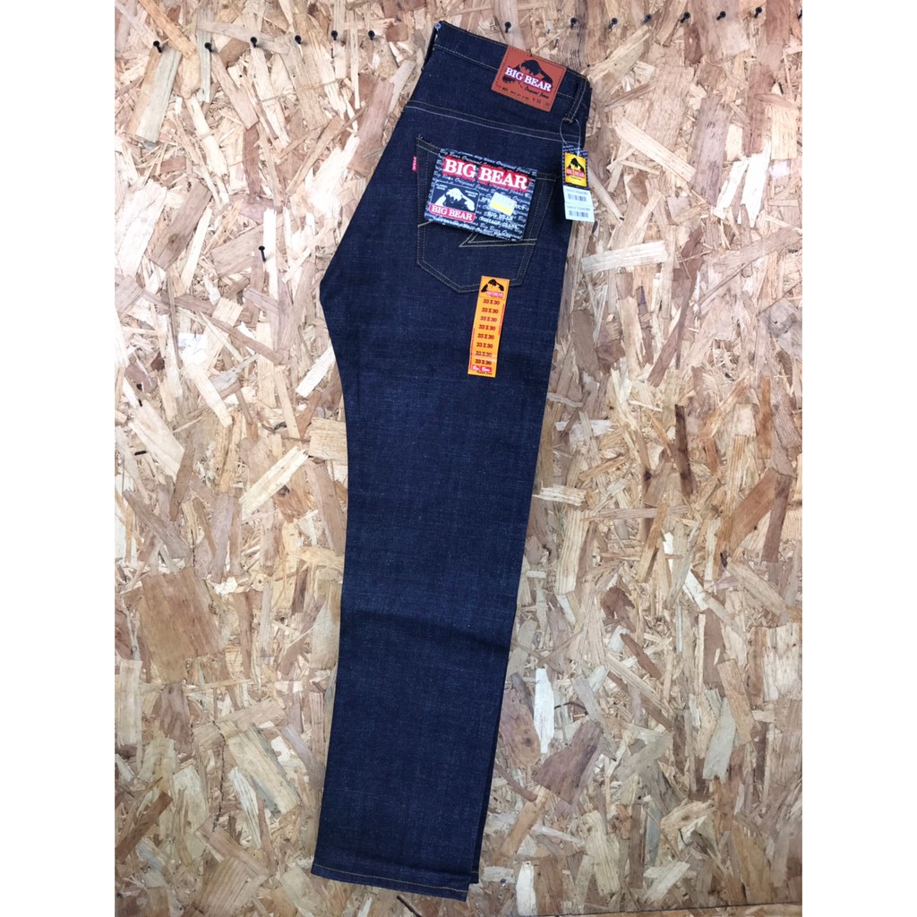 กางเกง-bigbear-jeans-ทรงกระบอกริมแดง-รหัสสินค้า-011011105000