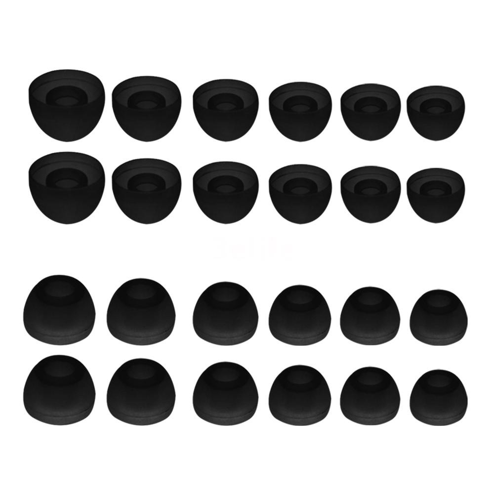 3elife-12-pairs-24-pcs-s-m-l-silicone-4-5mm-earbud-cushion-replacement-headphone-head