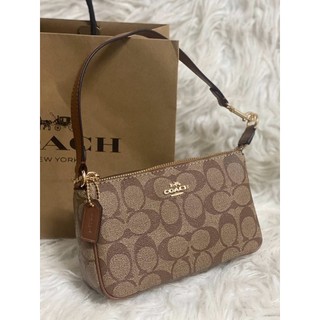 COACH C3308 NOLITA 19 IN SIGNATURE CANVAS