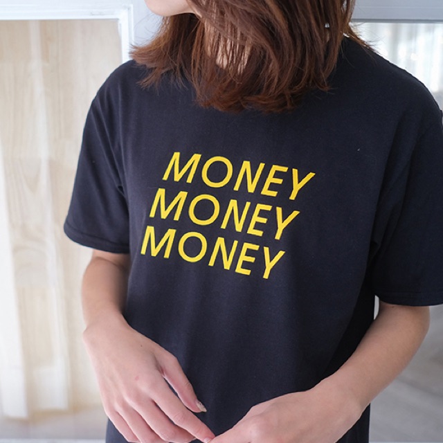 money-money-tee-เสื้อยืดสไตล์เกาหลี