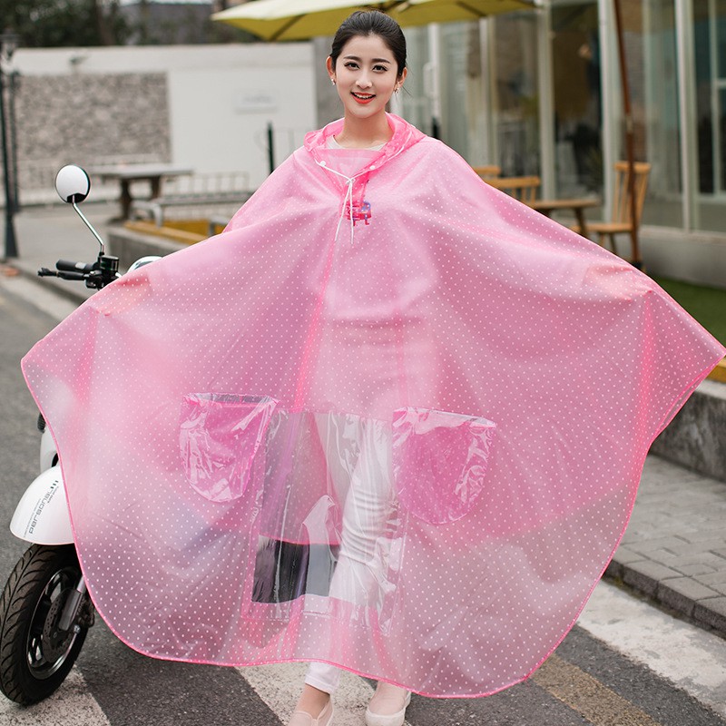 new-mortorcycle-raincoat-เสื้อกันฝนมอเตอร์ไซ์-เสื้อคลุมกันฝน-เพิ่มความใหญ่และความหนา-ฝาครอบไฟโปร่งใส-หมวกคู่-สีสวย