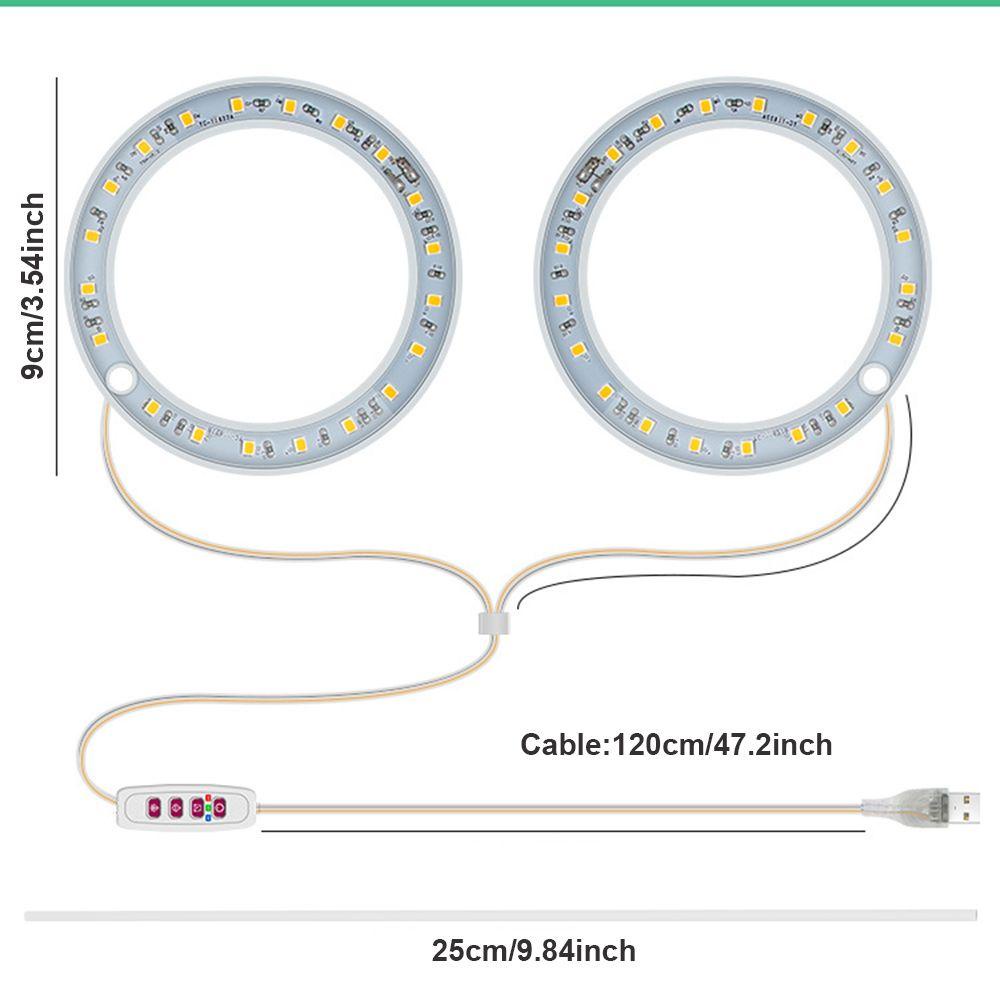 blueming2-ไฟ-led-สามวงแหวน-สําหรับปลูกต้นไม้-dc5v