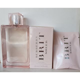 น้ำหอมทดลอง Burberry Brit Sheer ปริมาณ 2/5ml